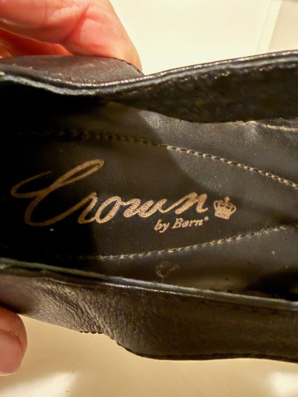 Gladiator Sandals: Crown by Born. Cute, strappy flats with zip-up backs. - Picture 5 of 7